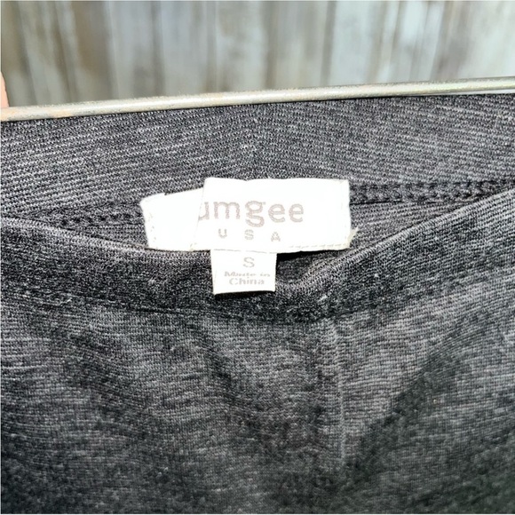 Umgee Dark Gray Leggings - Picture 5 of 5